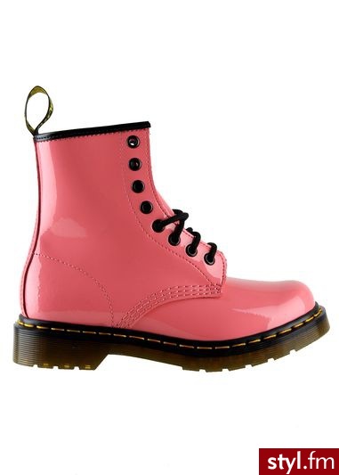 DR. MARTENS Buty lamper acid pink 1460- NOWOŚĆ różowy - Glany Buty Moda