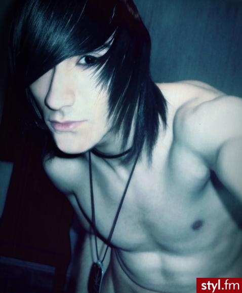 EMO Alternatywne Średnie Fryzury