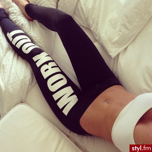 Leginsy Spodnie Moda