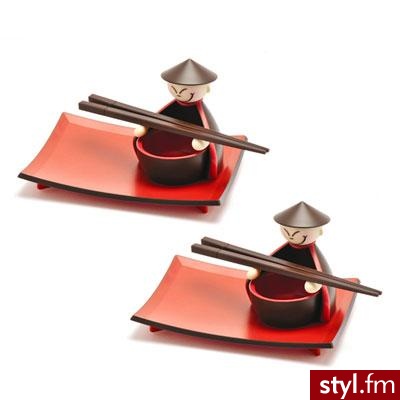 Po prostu przecudowne talerzyki na sushi ;) Cena: $19.95 - Misz-masz