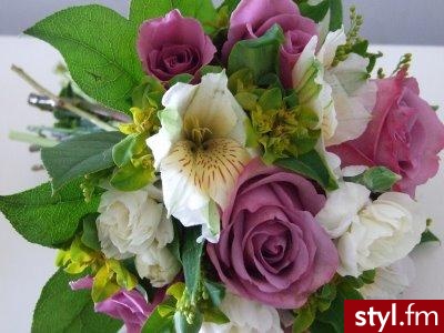 Bukiety ślubne Ślub Moda