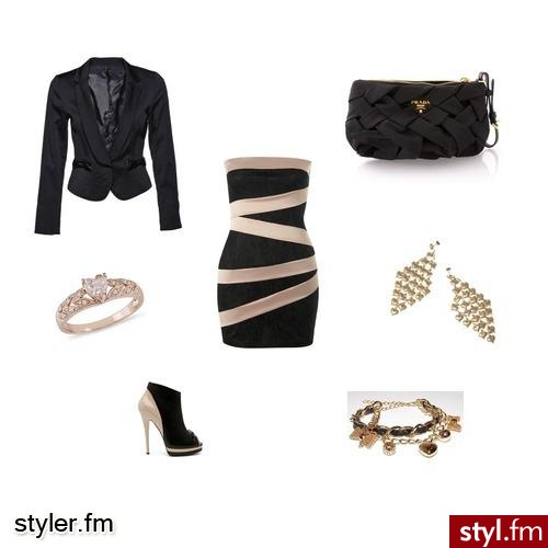 strój wyjściowy - elegancki - Styler