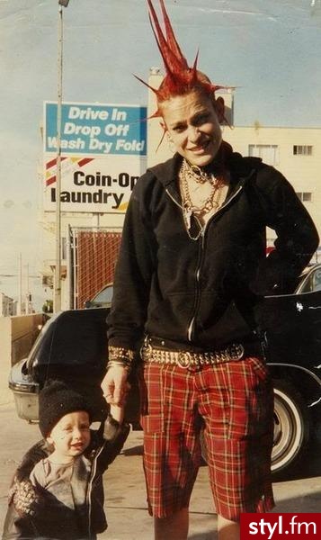 Punk Rock Alternatywne Średnie Fryzury