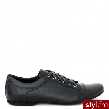 Venezia PÓŁBUTY MĘSKIE V370S 01 BLAC - Półbuty Buty Moda
