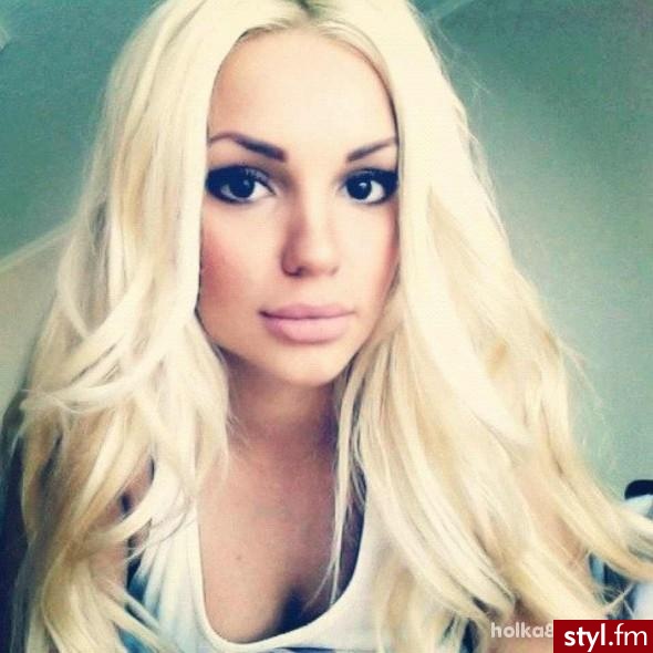 Blond Rozpuszczone Proste Na co dzień Długie Fryzury