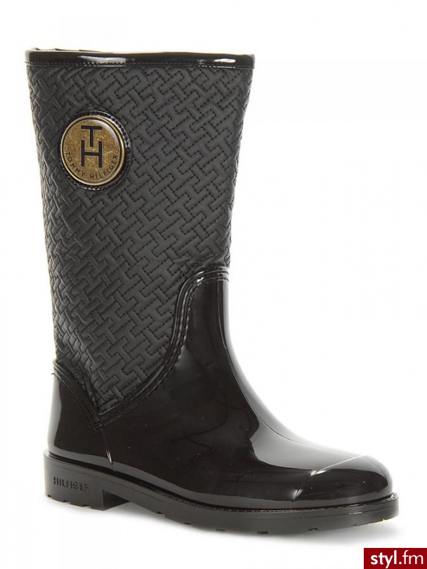 Tommy Hilfiger KOzAKI OXFORD 15 D (czarny) - Kozaki Buty Moda