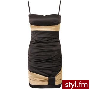 Dressrail.com - Strappy Natural Pleated Seam Satin Dress - Polyvore. Pobrano ze strony: http://www.polyvore.com/dressrail.com_strappy_natural_pleated_seam/thing?id=33317078 - Misz-masz