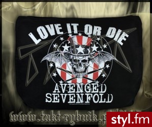 Torba AVENGED SEVENFOLD Love It Or Die - Kosmetyki