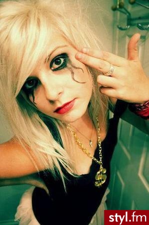 EMO Alternatywne Średnie Fryzury