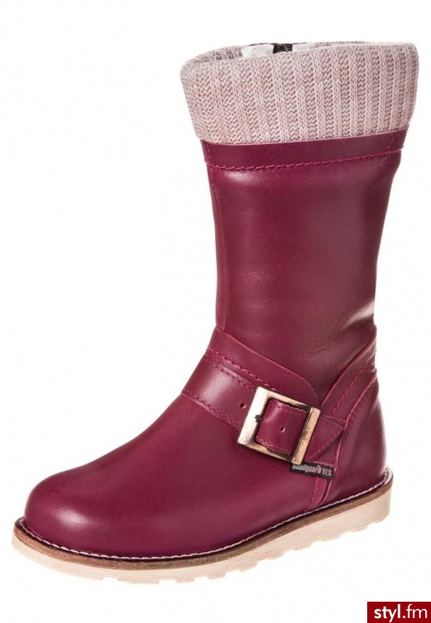 Bundgaard Śniegowce czerwony (BG408440) - Pozostałe Buty Moda