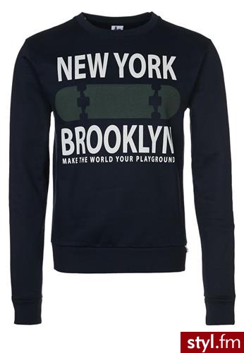 AMERICAN COLLEGE BLUZA NIEBIESKI (SKATE) - Pozostałe Buty Moda