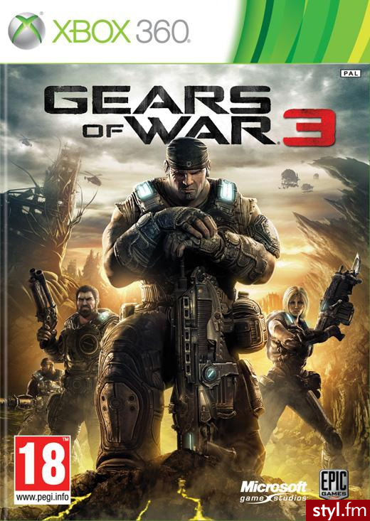 Gears of War 3 (Gra Xbox 360) - Bransoletki Biżuteria Moda