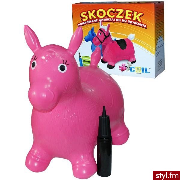 Coil Skoczek Konik Różowy - Dziecko