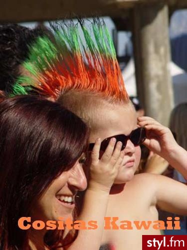 Punk Rock Alternatywne Średnie Fryzury