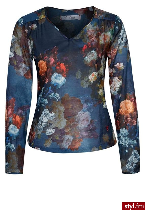 Emily van den Bergh Tunika niebieski (3422-125379) - Tuniki Ciuchy Moda
