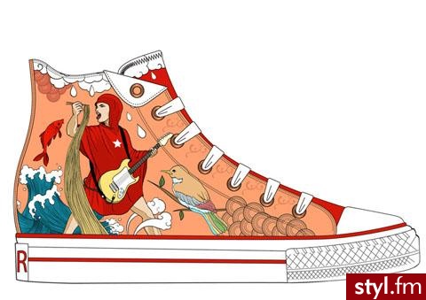 Converse\'y projektu Dennisa Juana Ma. ;) - Pozostałe Buty Moda