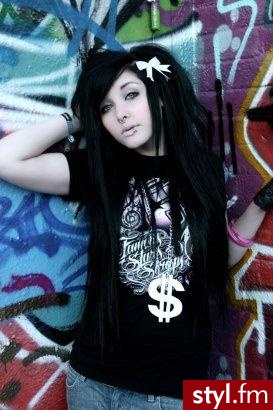 Jesse Cupcake - EMO Alternatywne Średnie Fryzury