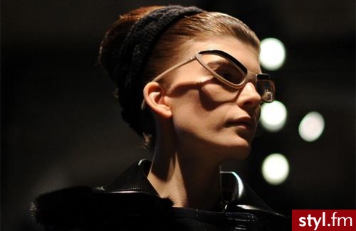 okulary - Nakrycia głowy Dodatki Moda