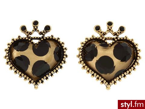 kolczyki. 31$ Betsey Johnson - Pozostałe Dodatki Moda