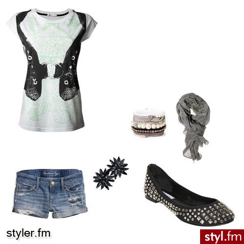 Letni zestaw;). Rockowy! - Styler