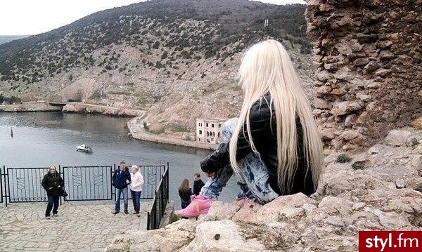 Blond Rozpuszczone Proste Na co dzień Długie Fryzury