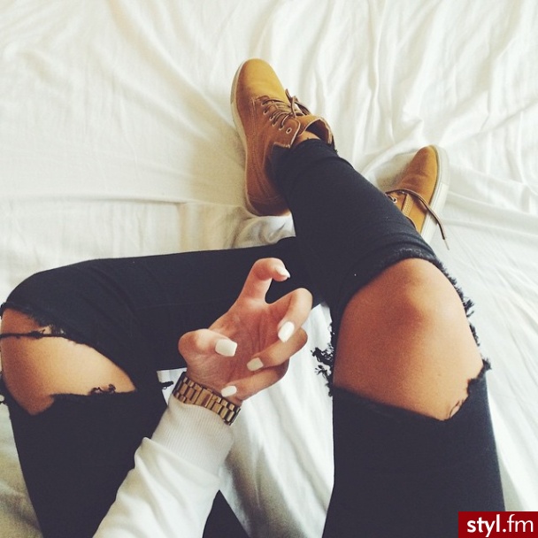 Jeansy Spodnie Moda