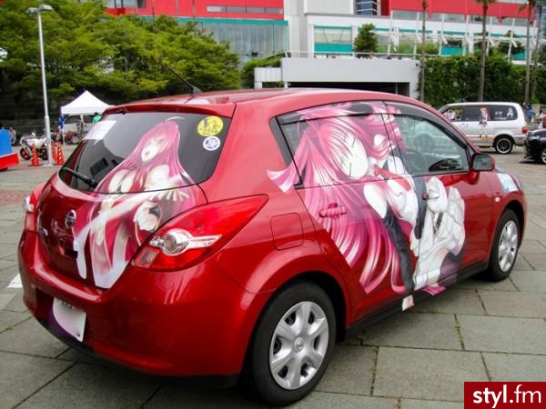 Zdjęcia zostały zrobione na imprezach zwanych "Itasha". - Misz-masz