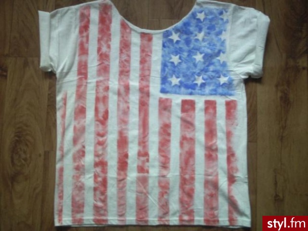 Diy: Sweetshirt Usa -  www.luckyloserclothes.blogspot.com - Moda uliczna Inne Moda