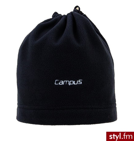 Czapka-szalik Sanita Campus - czarny - Nakrycia głowy Dodatki Moda
