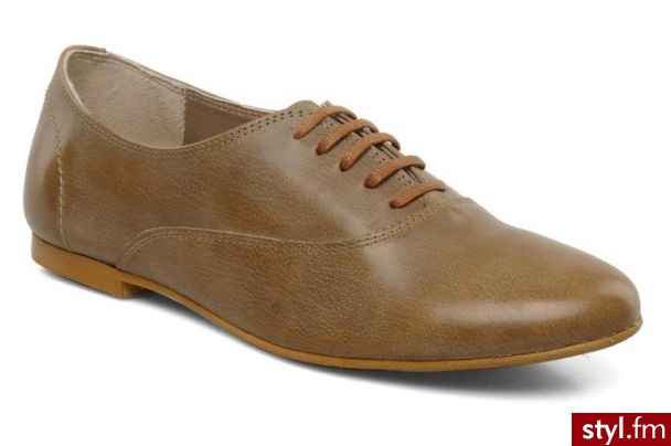 Addict-Initial BUTY SZNUROWANE ABIGAEL BY (BRĄZOWY) (Brązowy) - Pozostałe Buty Moda