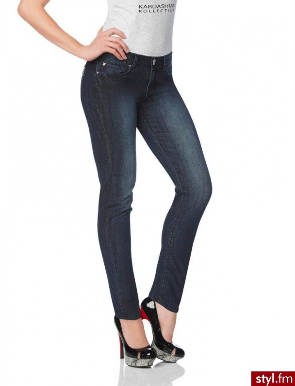 Jeansy Spodnie Moda