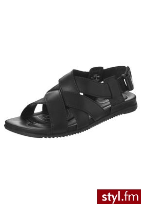 Clarks WORTHY WAY Sandały czarny (20354488) - Sandały Buty Moda