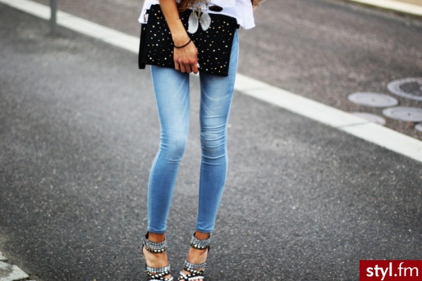 Jeansy Spodnie Moda