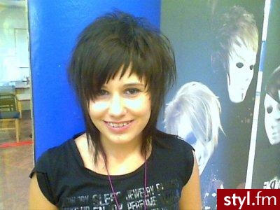 Średnie Fryzury