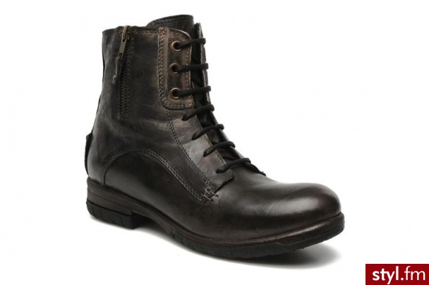 Khrio PÓŁBUTY I BOTKI DORIANA BY KHRIO (Szary) - Botki Buty Moda
