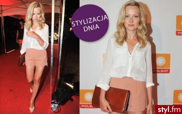 Moje różowe spodenki z H&M po przeróbce. Do kompletu pasek z River Island - Spodenki Spodnie Moda