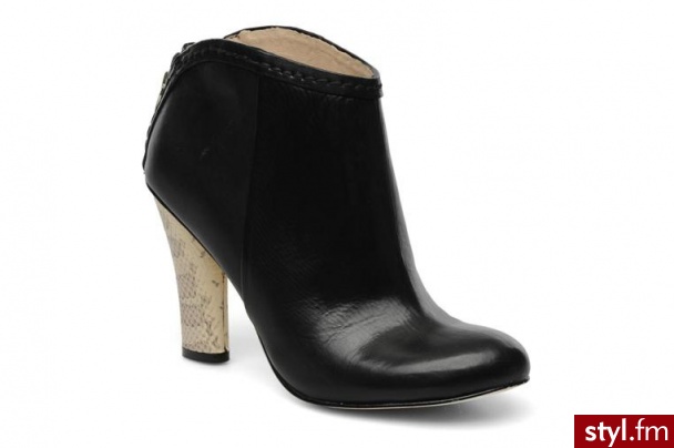 Guess by marciano PÓŁBUTY I BOTKI HULDA BY 59638Black - Botki Buty Moda