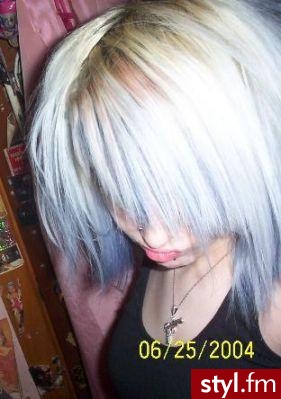 EMO Alternatywne Średnie Fryzury