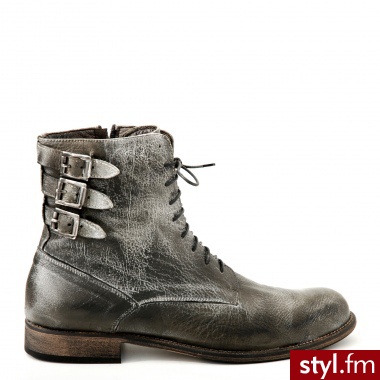 Venezia BOTKI MĘSKIE 2932 WAS FUMO - Botki Buty Moda