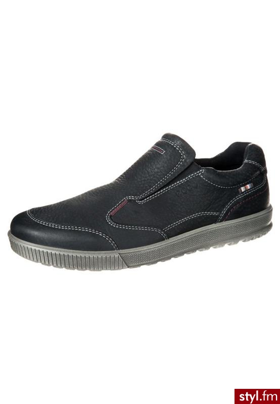 ecco BRADLEY Półbuty wsuwane czarny - Półbuty Buty Moda