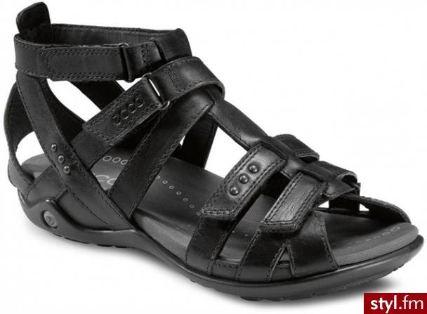 Ecco Sandały letnie młodzieżowe (723003-02001/D) - Sandały Buty Moda