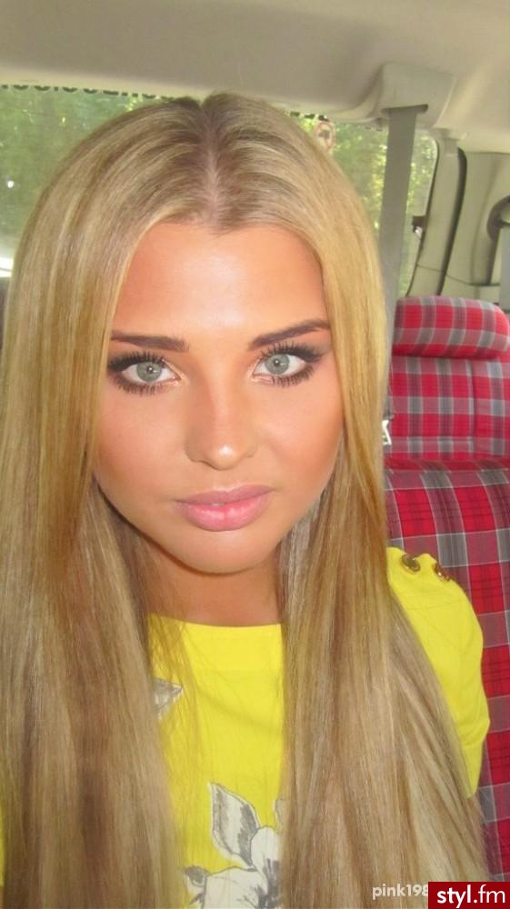 Blond Rozpuszczone Proste Na co dzień Długie Fryzury