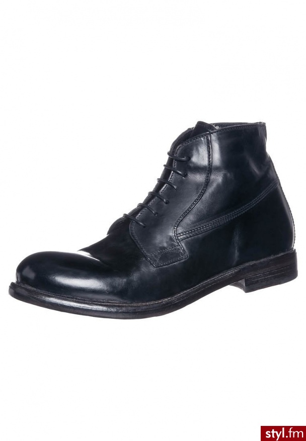 Moma Botki sznurowane czarny (54302M) - Botki Buty Moda