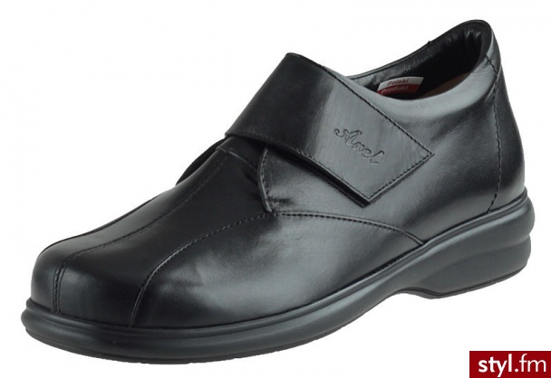 Axel Półbuty 1082 Czarne - Półbuty Buty Moda