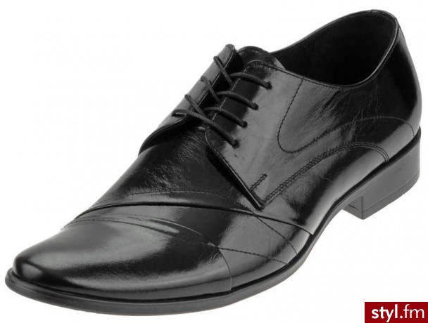 Domeno Półbuty 1156 Czarne - Półbuty Buty Moda