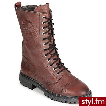 Catarina Martins BUTY VICKIE RED BORDEAUX - Glany Buty Moda