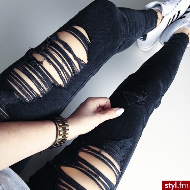 Jeansy Spodnie Moda