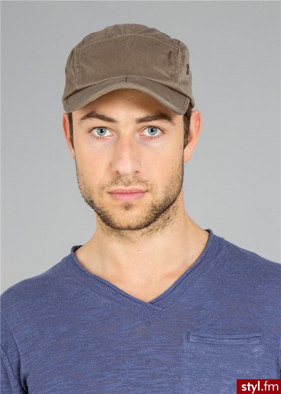 Czapka LEVI'S dark khaki - Nakrycia głowy Dodatki Moda