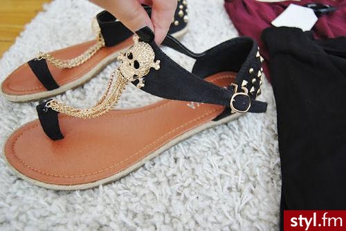 Sandały Buty Moda