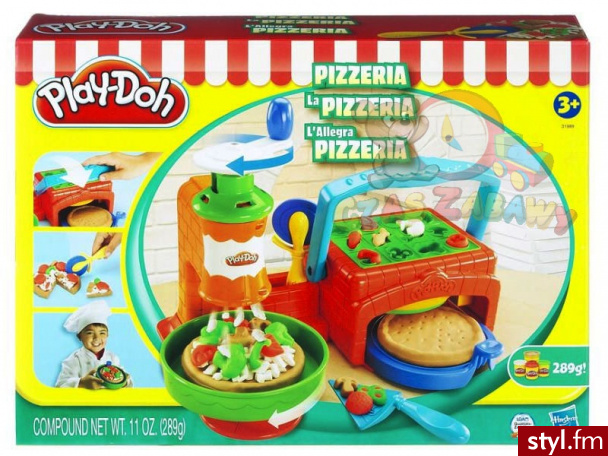 Hasbro - Ciastolina Play Doh Pizzeria 31989 - Dziecko